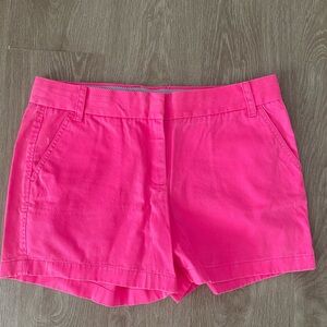 Pink Chino j crew shorts!